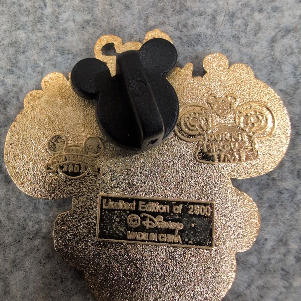 Disney Pin Celebration 2003 Journey Through Time Mickey Mouse LE 2500 Pin - Picture 3 of 3